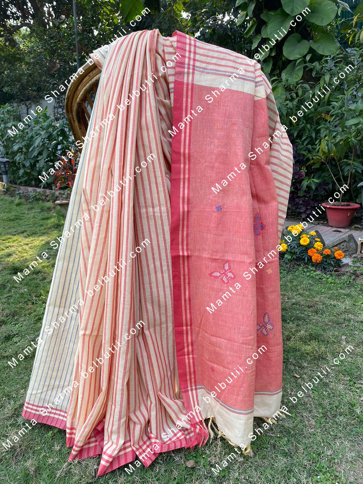Belbutii Saree - Sr0201-pink