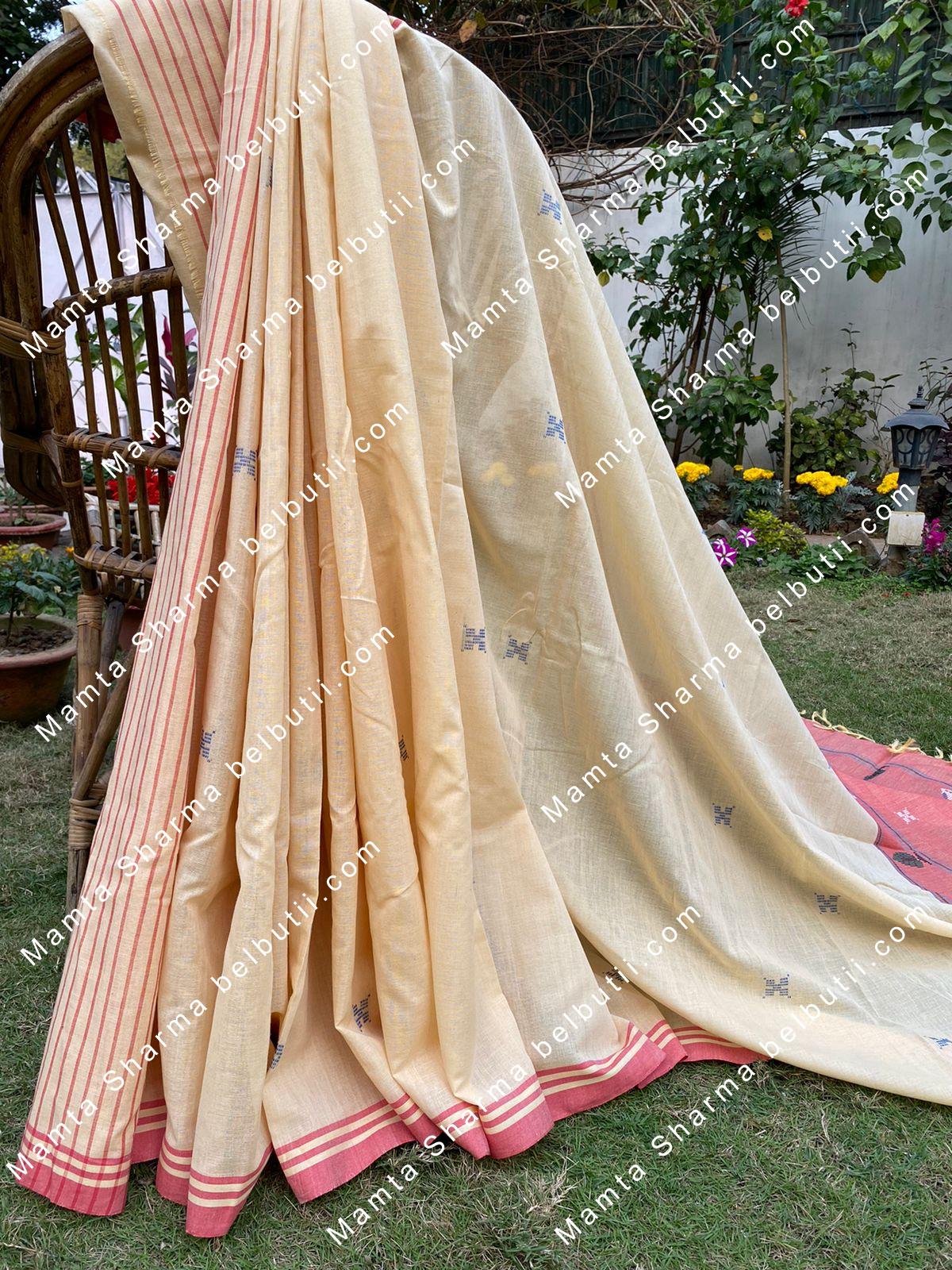 Belbutii Saree - Sr0202-pink-ivory