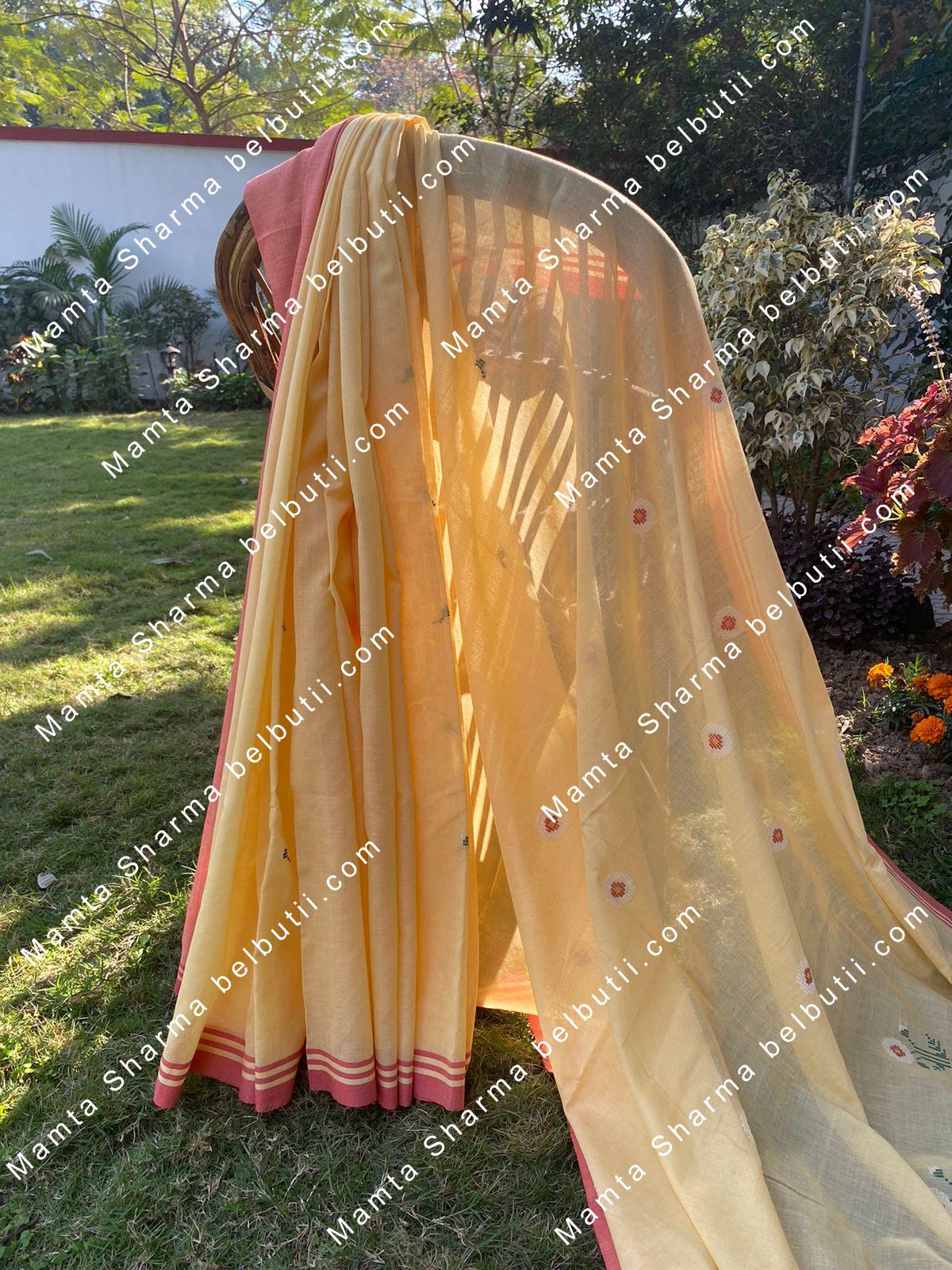 Belbutii Saree - Sr0203-pink-ivory