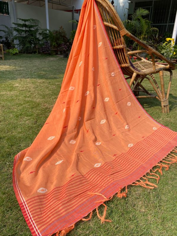 Belbutii Saree - Sr0204-Orange