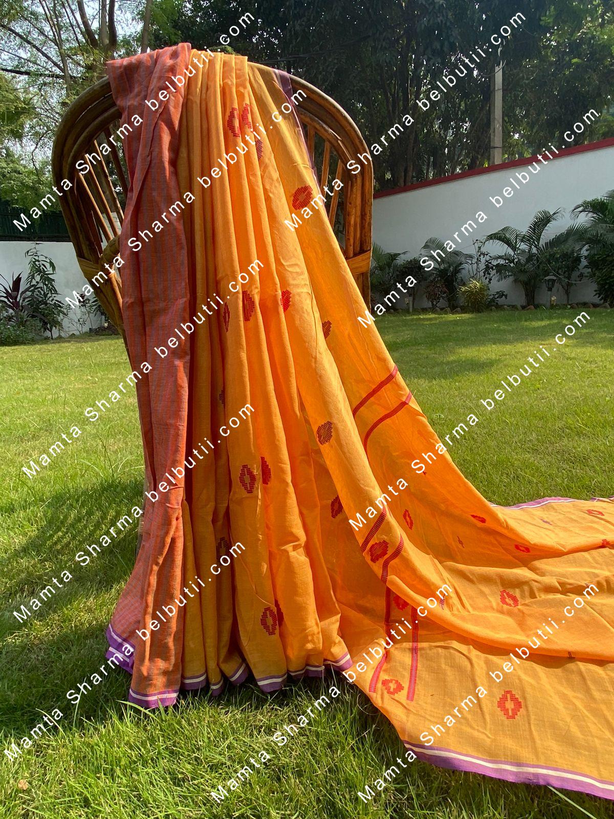 Belbutii Saree - Sr0211- ylw redb