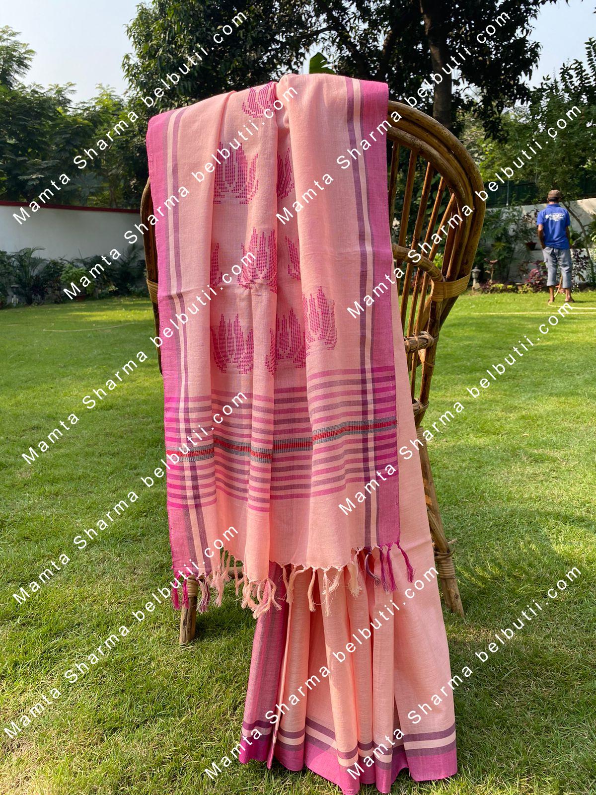 Belbutii Saree - Sr0212- pnk lts