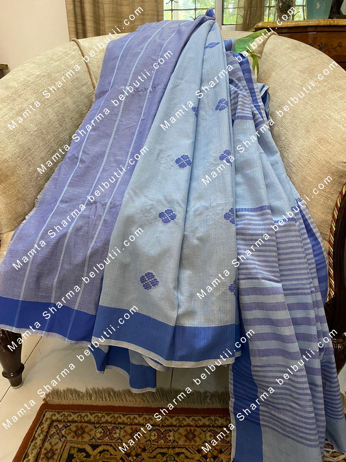 Belbutii Saree - Sr0229- L Blue
