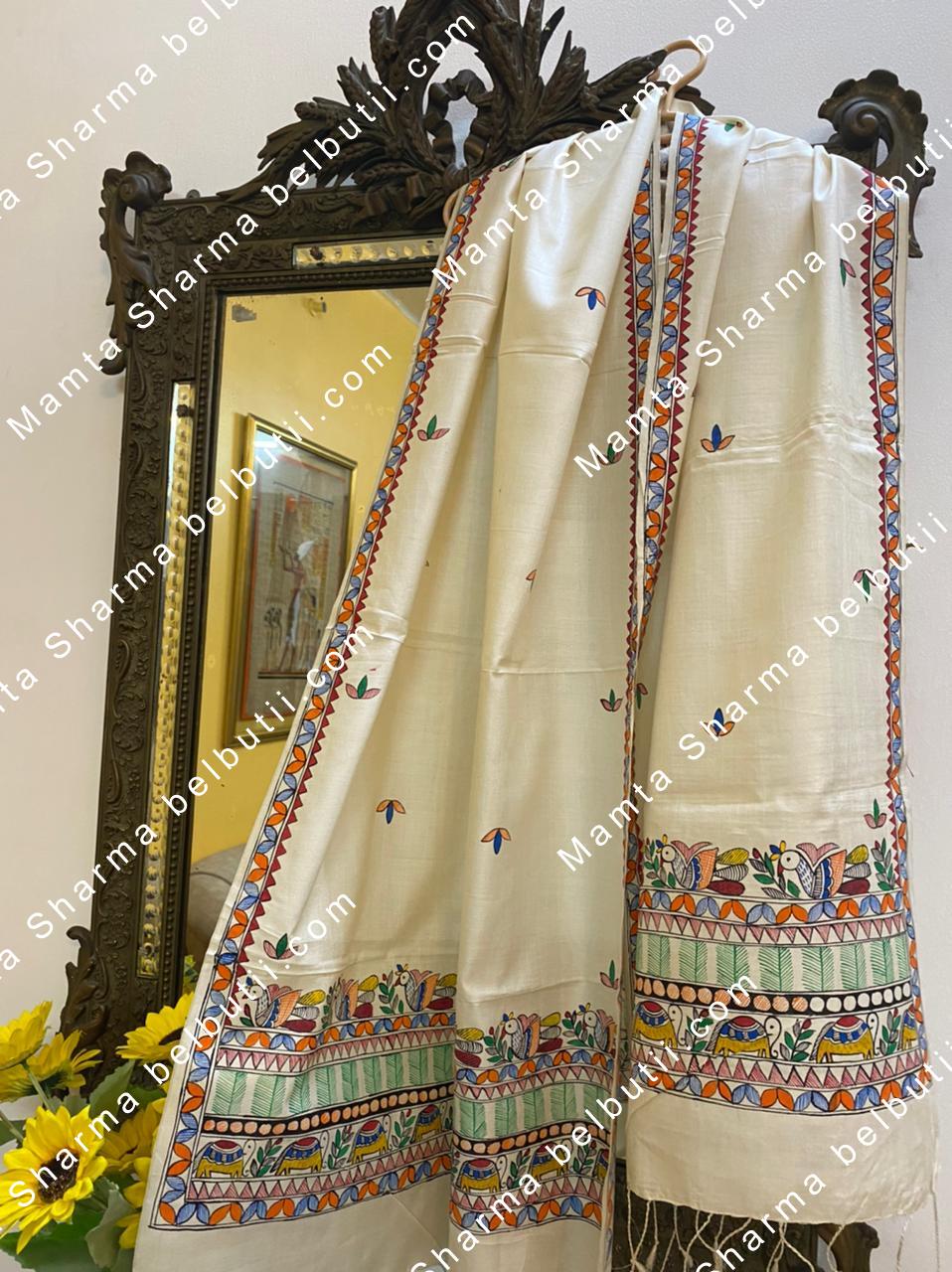 Stoles - St 0805 cream grn