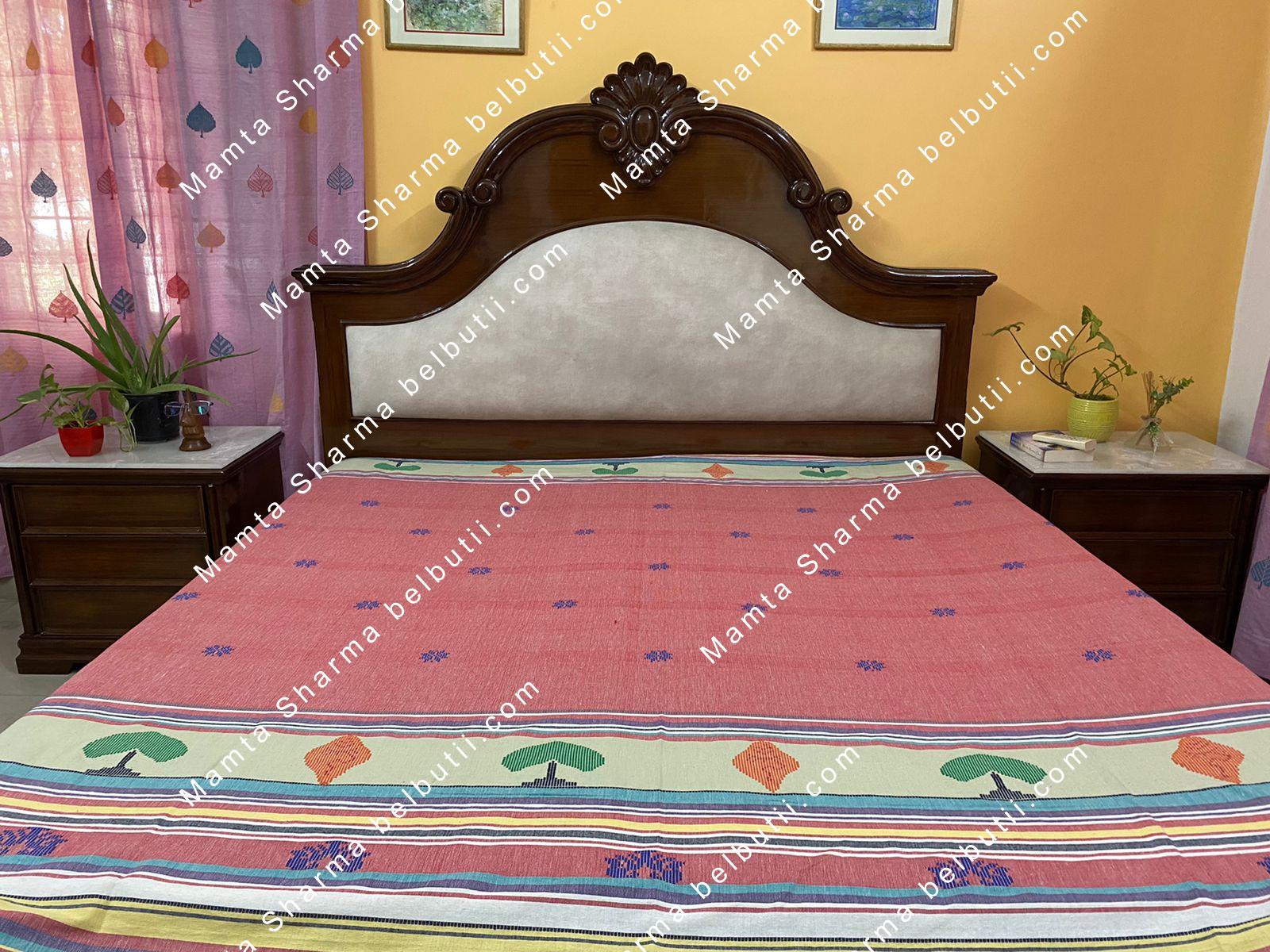 Bed Cover - bs 0904 pnk tre
