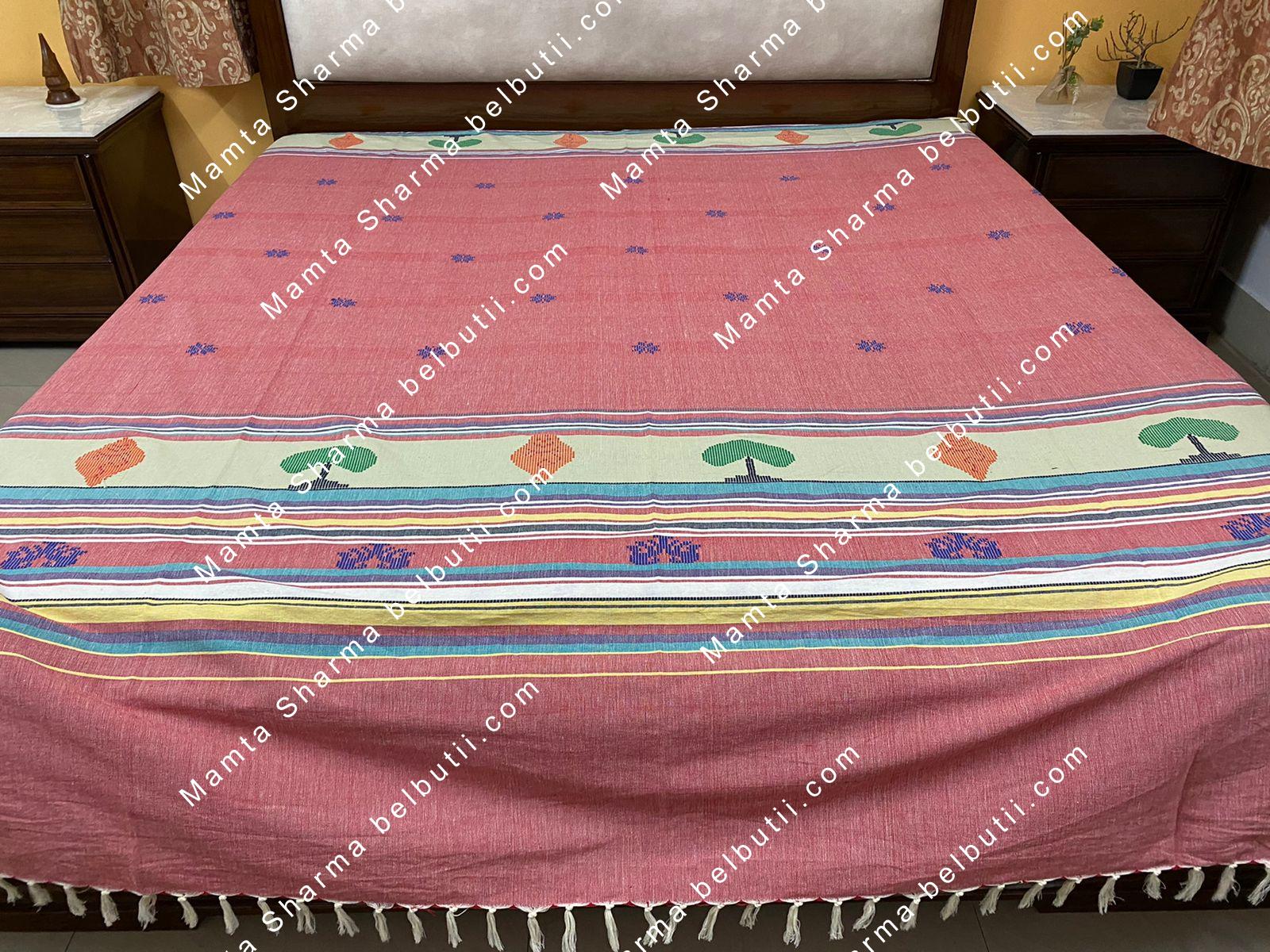 Bed Cover - bs 0904 pnk tre
