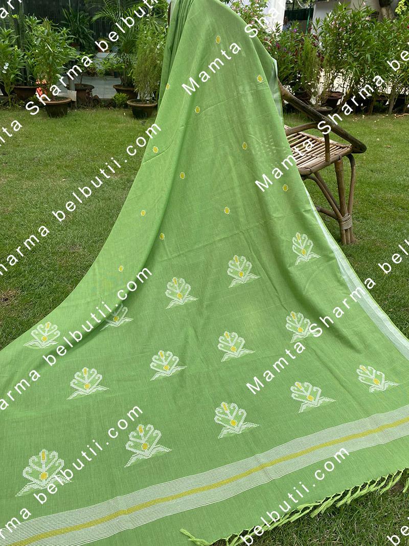 Sr-0268-p-green-white-floral